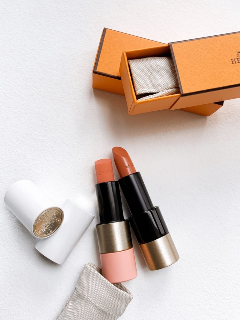 Hermes Rose Epice, Rose, Rouge e Satin Lipsticks Review, Live  Swatches, Makeup Looks - Beauty Trends and Latest Makeup Collections